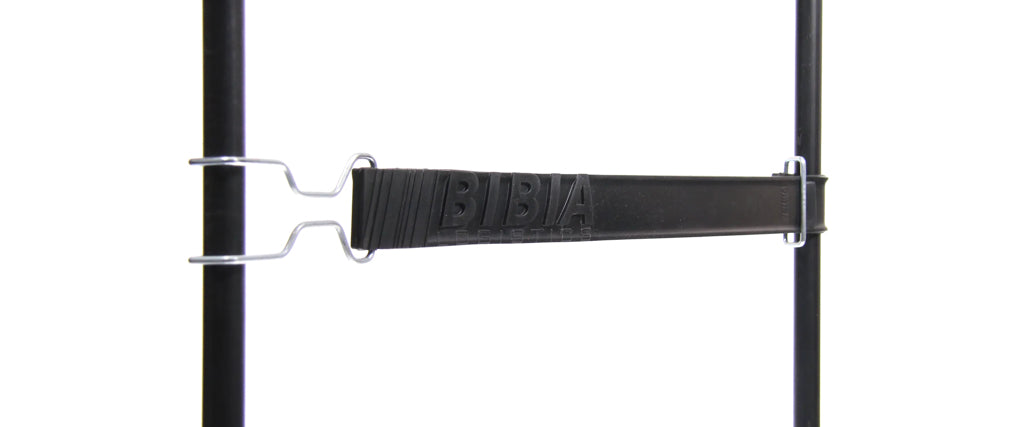 459501: Rubber strap with square wire hook - Max. overstrain 800 mm