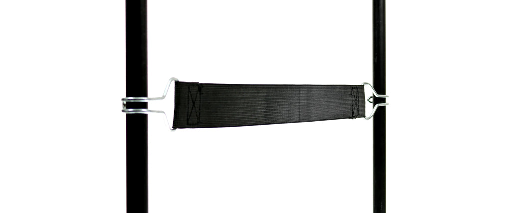 459916: Elastic strap with 2 wire hooks - Max. overstrain 820 mm