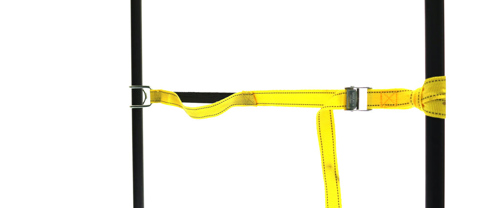 459960: PP strap with elastic piece, buckle and wiresteel hook