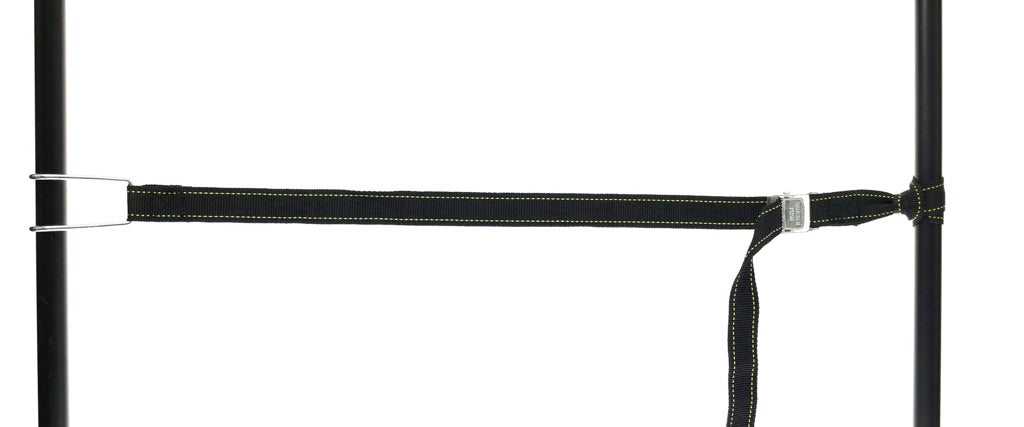 459943: PP strap with hook and clamp buckle front