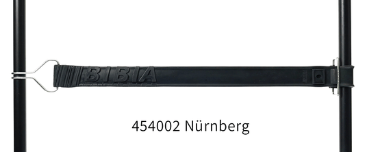 454002: Natuurrubber binder met draadhaak en draadoog - Max. overspanning 750 mm