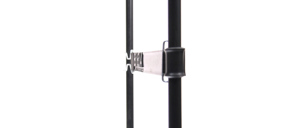 Rubber strap with square wire hook - 360