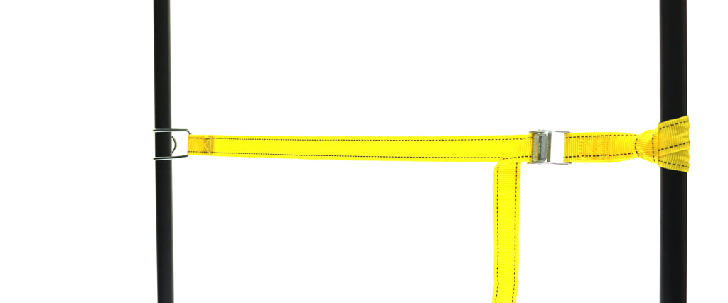 Bibia Logistics PP strap with wire hook and buckle  - Yellow