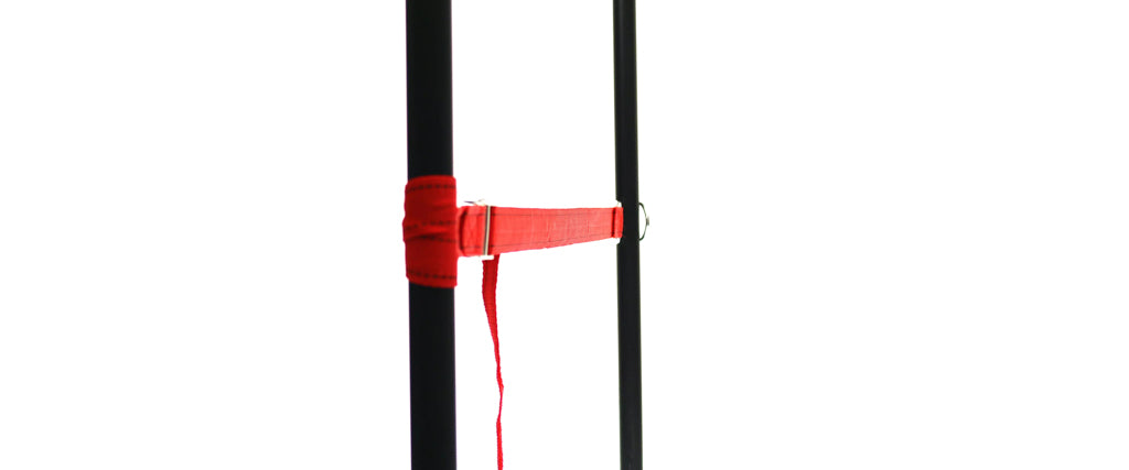 459941: Tension strap for rollcontainer with hooks - 1050 mm