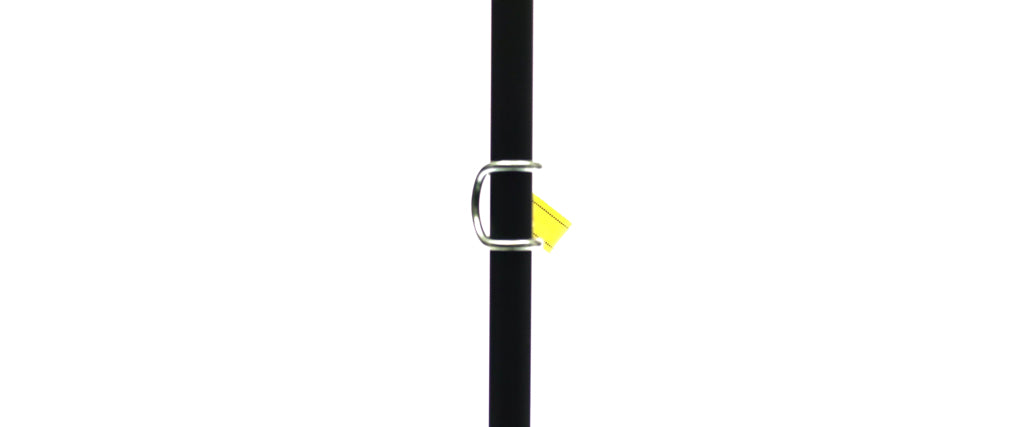 PP tension strap with elastic piece for rollcontainers - yellow