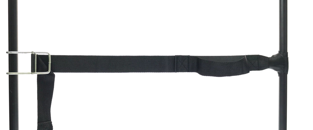 484002: Durable strap with PP strap, elastic piece and strong slide hook front