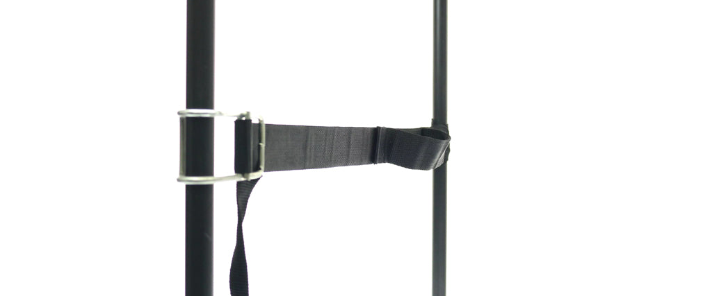 484002: Durable strap with PP strap, elastic piece and strong slide hook side