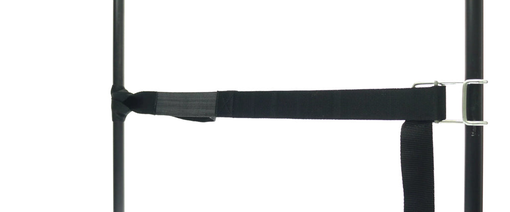 Bibia Logistics woven strap with PP strap, elastic piece and strong slide hook back