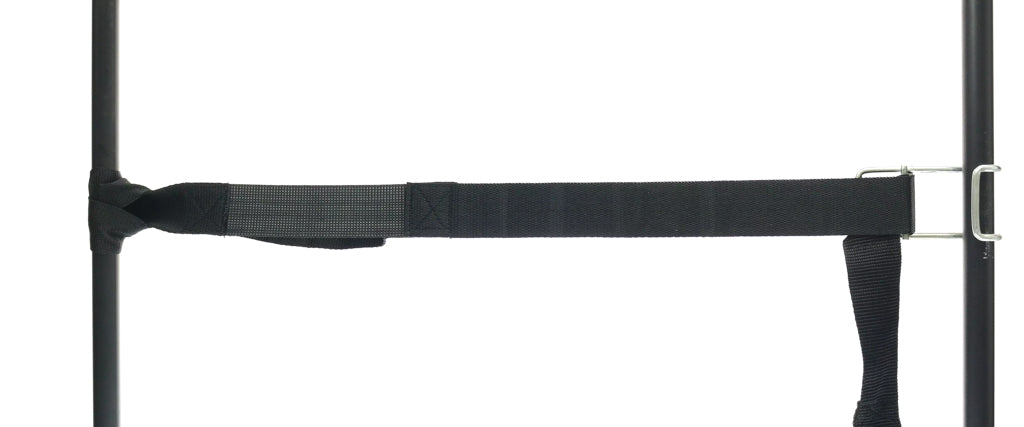 Bibia Logistics woven strap with PP strap, elastic piece and strong slide hook for rollcontainers back