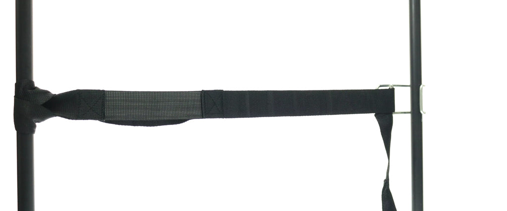 Bibia Logistics woven strap with PP strap, elastic piece and strong slide hook for rollcontainers 800 mm max overstrain