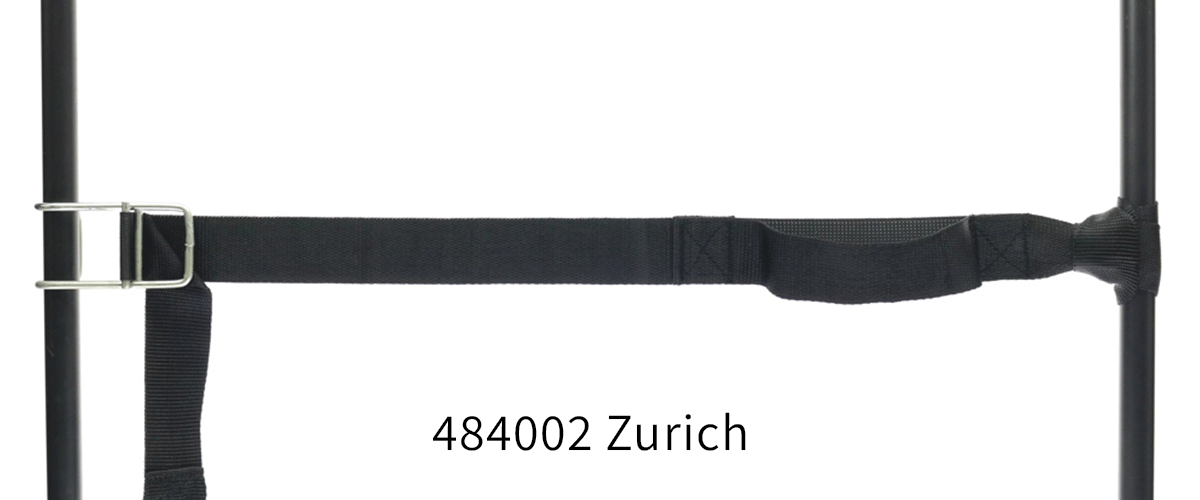 484002: Durable strap with PP strap, elastic piece and strong slide hook