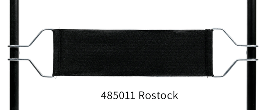 485011: Spanband van sterk elastiek met twee haken